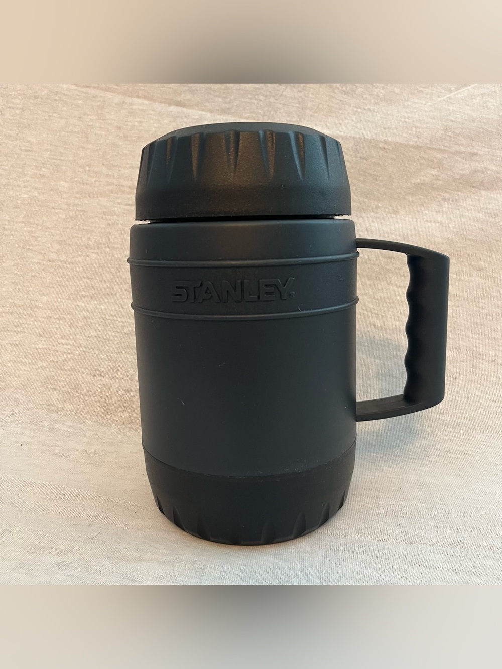 Stanley Heatkeeper 17 oz Matte Black Insulated Travel Mug with Handle